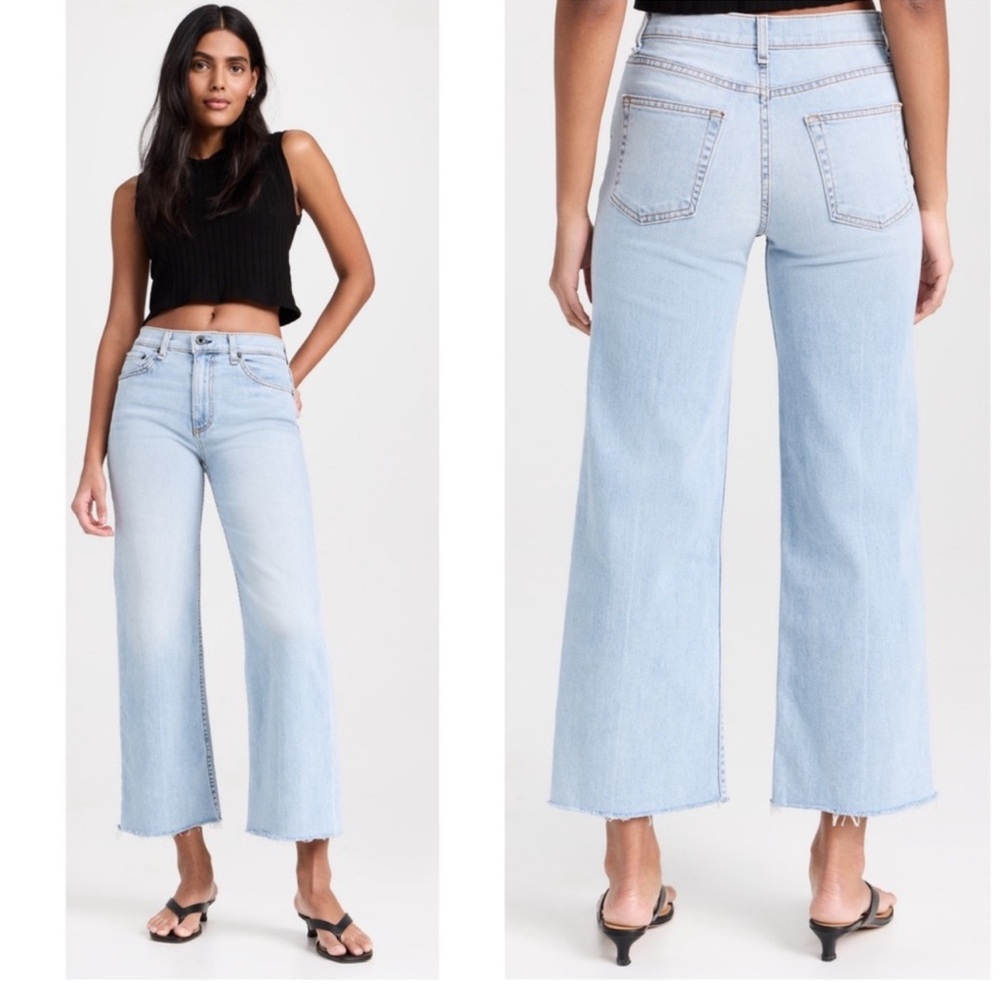 ASKK NY Crop Wide Leg Zuma Jeans🩵 - Picture 13 of 16